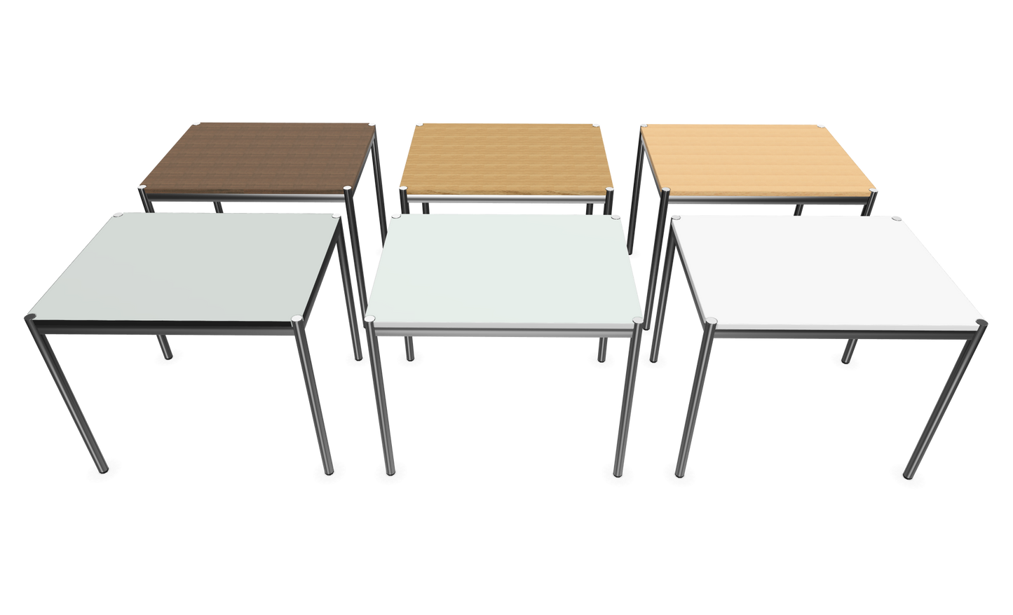 Dietiker Atos II Besprechungstisch - HPL Platte - Pearl White