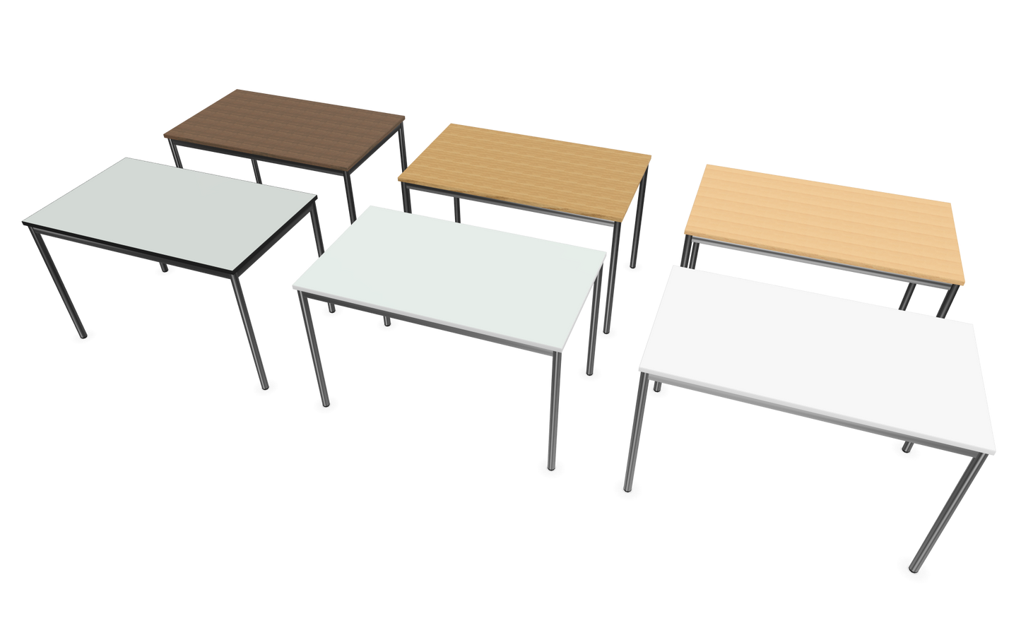 Dietiker Atos I Besprechungstisch - HPL Platte - Pearl White