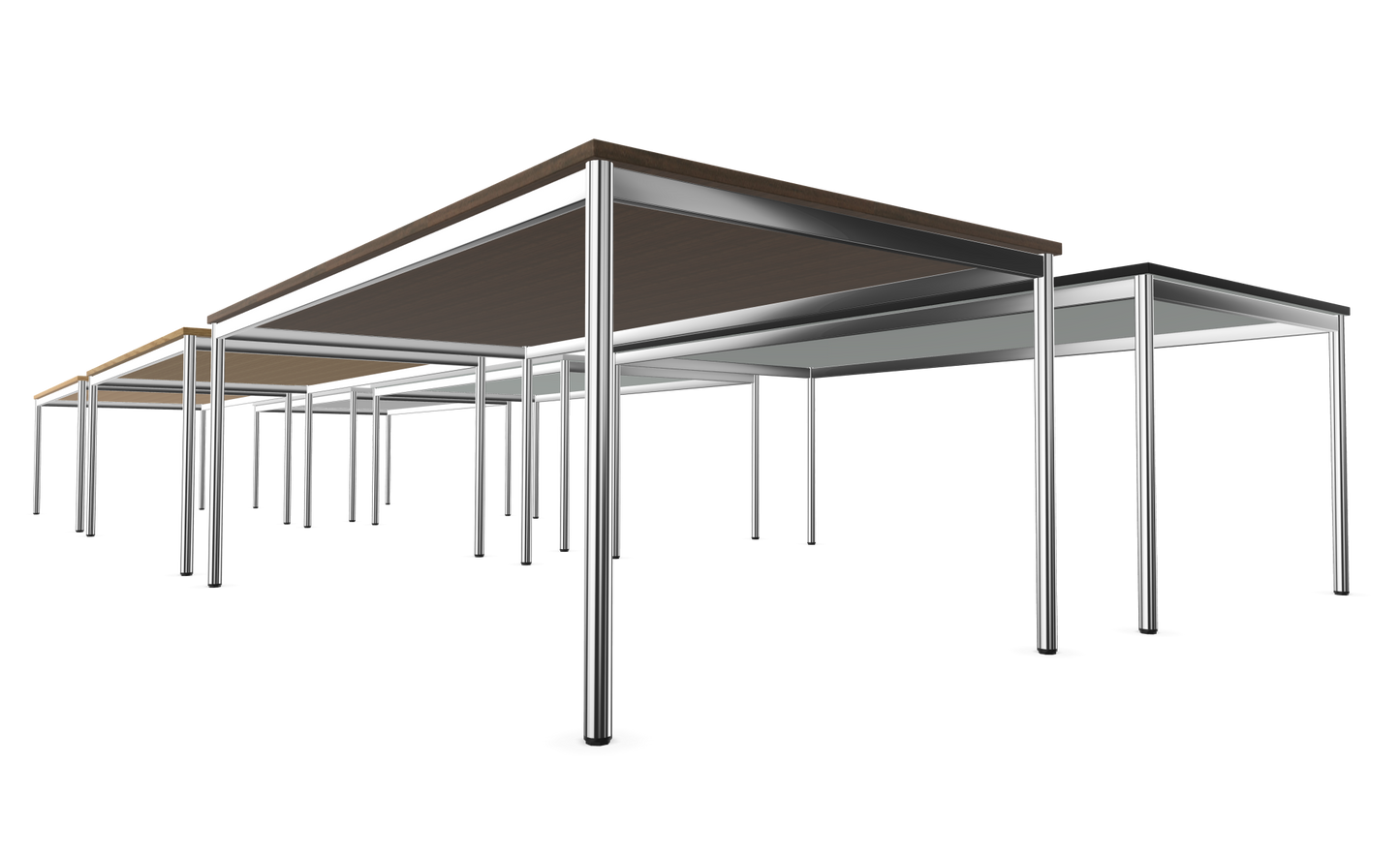 Dietiker Atos I Besprechungstisch - HPL Platte - Global Beech