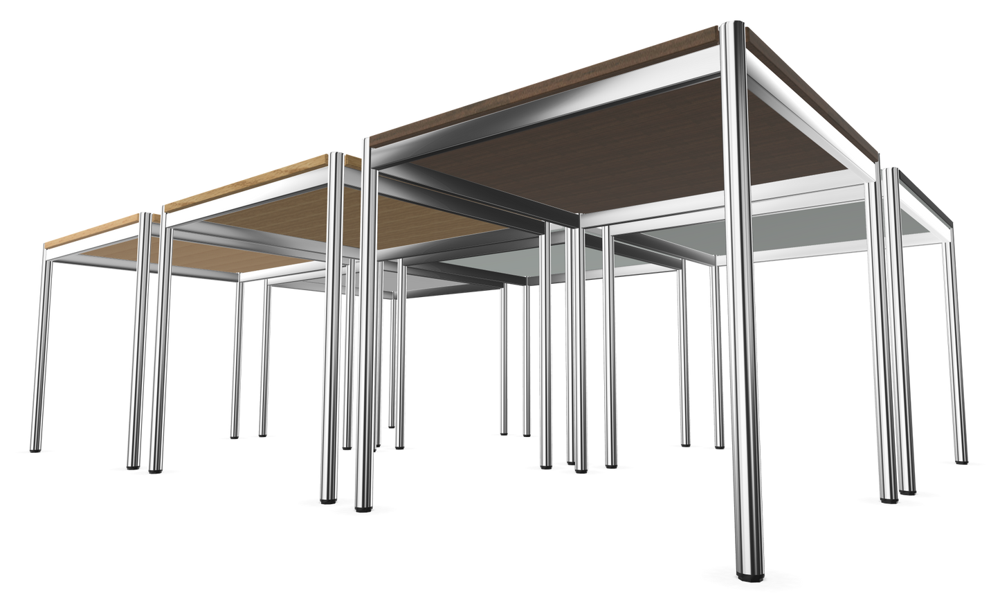 Dietiker Atos II Besprechungstisch - HPL Platte - Rain