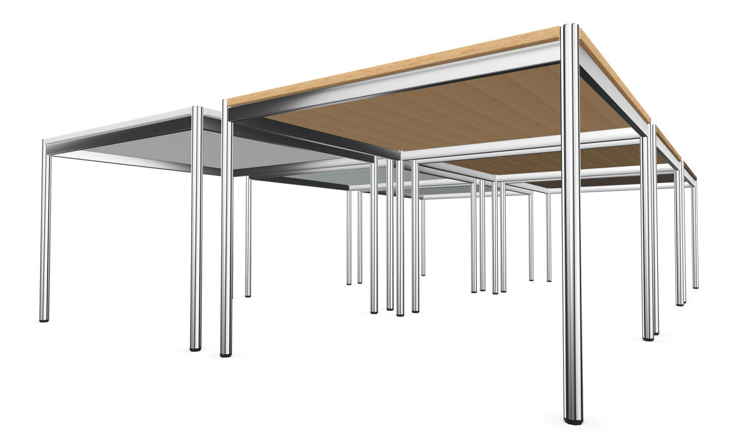 Dietiker Atos II Besprechungstisch - HPL Platte - Global Beech