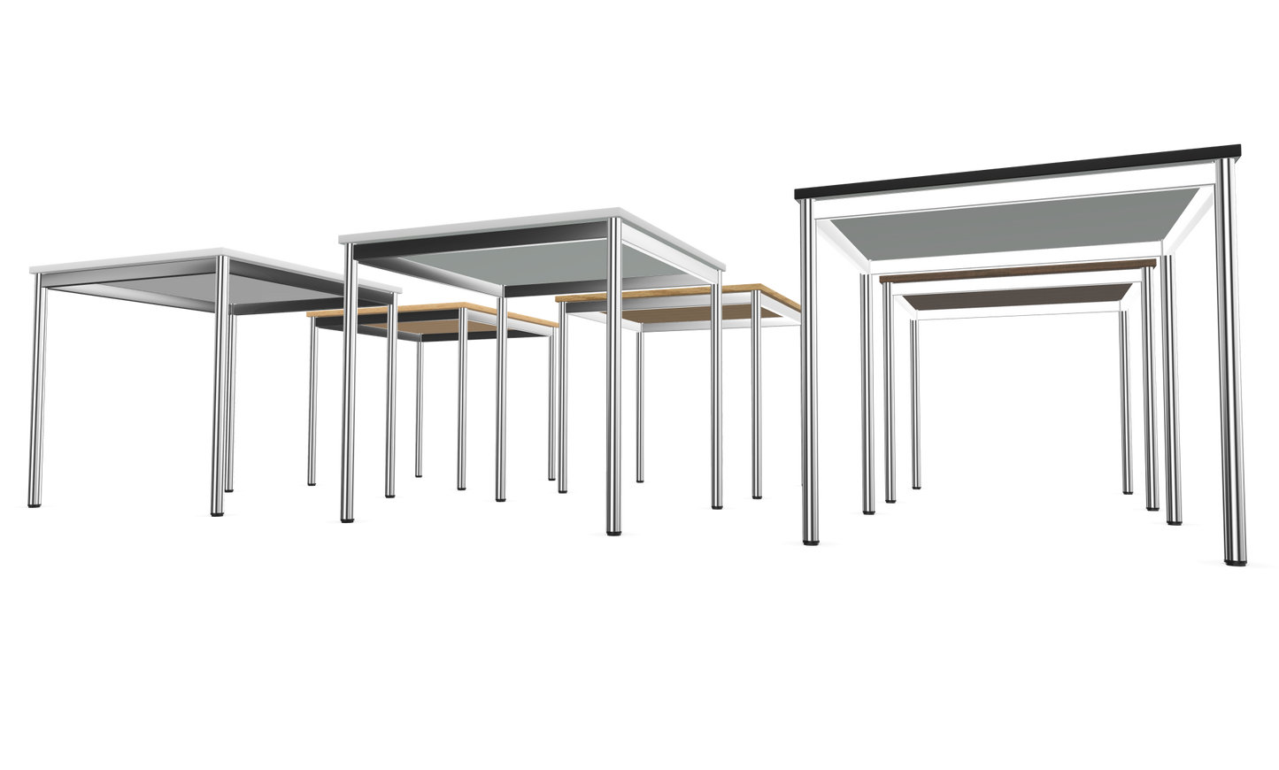Dietiker Atos I Besprechungstisch - HPL Platte - Global Beech