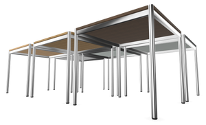 Dietiker Atos II Besprechungstisch - HPL Platte - Global Beech