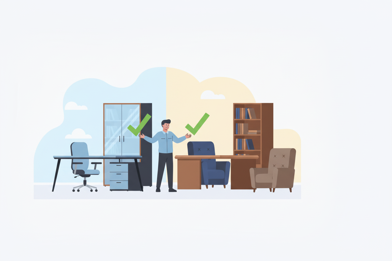 Qualitätskontrolle für neue und Occasion Büromöbel – Premium-Qualität in jeder Kategorie bei MC Officeshop