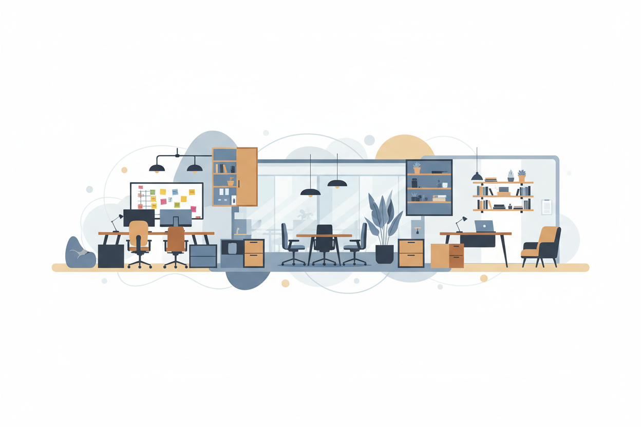 Vielfältige Büromöbel-Lösungen für jeden Bedarf – Individuelle Antworten bei MC Officeshop Schweiz