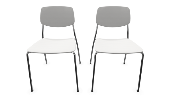 Dietiker Felber C14 Stuhl - Holz verleimt und geformt - D 314 weiss