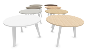 Narbutas Amber Lounge Table - Spanplatte - Eichendekor gebleicht