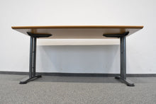 Laden Sie das Bild in den Galerie-Viewer, Ergodata System Desk Sitzungstisch fixe Höhe 720mm - 1600x800mm - Holz - Buche