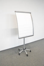 Laden Sie das Bild in den Galerie-Viewer, Neuland Classic Flipchart auf Rollen - Metall Silbergrau