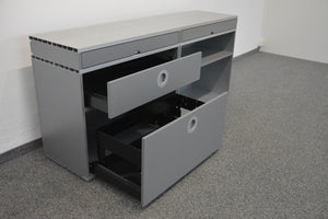Denz D3 Sideboard 1600mm breit - ohne Schloss - MDF Anthrazit