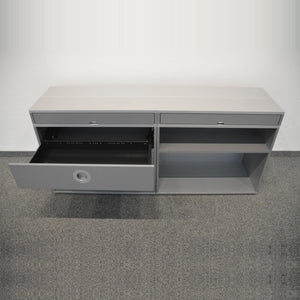Denz D3 Sideboard 1600mm breit - ohne Schlüssel - MDF Anthrazit