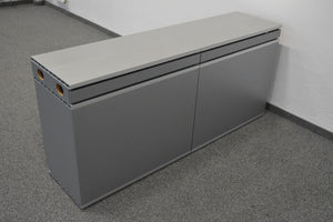 Denz D3 Sideboard 1600mm breit - ohne Schlüssel - MDF Anthrazit