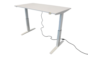 Sitag Active Sitz-Steh Schreibtisch elektrisch höhenverstellbar von von 720-1200mm - 1600x800mm - Spanplatte - Weiss