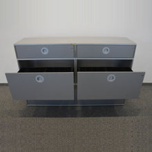 Laden Sie das Bild in den Galerie-Viewer, Denz D3 Sideboard mit 4 Auszügen + 2 Schubladen 1600mm breit - ohne Schlüssel - MDF Anthrazit