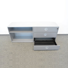 Laden Sie das Bild in den Galerie-Viewer, Denz D3 Sideboard 1600mm breit - mit Schlüssel - MDF Anthrazit