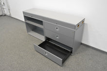 Laden Sie das Bild in den Galerie-Viewer, Denz D3 Sideboard 1600mm breit - ohne Schlüssel - MDF Anthrazit