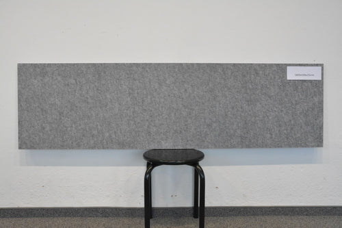 MC MyWall 1800 x 500mm Akustiktrennwand 1800x500mm Kunststoff Grau gemustert
