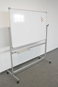 Maul Whiteboard auf Rollen - Metall Weiss