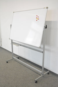 Maul Whiteboard auf Rollen - Metall Weiss