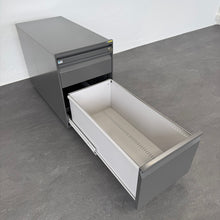 Laden Sie das Bild in den Galerie-Viewer, Lista Office Serie L Roll-Korpus mit Hängeregister mit Schlüssel - Metall Anthrazit