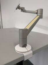 Laden Sie das Bild in den Galerie-Viewer, Viewlite+ Monitorhalterung für Schreibtische für Tischplatten mit maximal 27mm Dicke - Metall Aluminium eloxiert