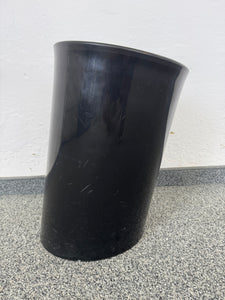 Top Design Elipse Abfalleimer - Kunststoff Schwarz