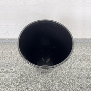 Top Design Elipse Abfalleimer - Kunststoff Schwarz