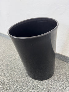 Top Design Elipse Abfalleimer - Kunststoff Schwarz