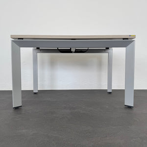Steelcase Frame One Beistelltisch fixe Höhe von 605mm - 1000x665mm - Spanplatte Akazie