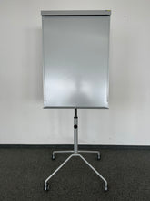 Laden Sie das Bild in den Galerie-Viewer, Top Design X-Part Flipchart auf Rollen - Metall Grau