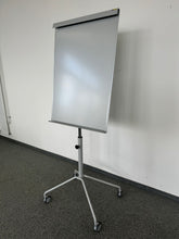 Laden Sie das Bild in den Galerie-Viewer, Top Design X-Part Flipchart auf Rollen - Metall Grau