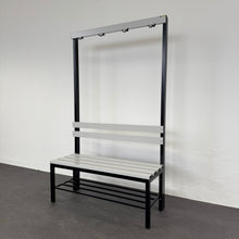 Laden Sie das Bild in den Galerie-Viewer, Stalgo Basic Sitzbank 1245mm breit - Kunststoff Lichtgrau