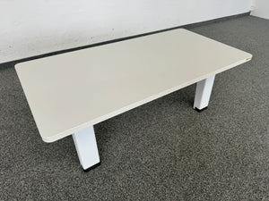 Steelcase B Free Loungetable fixe Höhe von 420mm - 1200x600mm - MDF Weiss