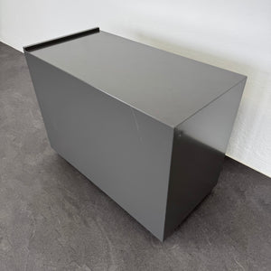 Lista Office Serie L Roll-Korpus mit Hängeregister mit Schlüssel - Metall Anthrazit