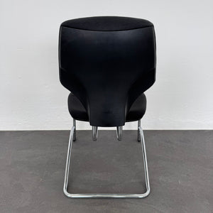 Giroflex G64 Freischwinger - Stoff Schwarz gemustert