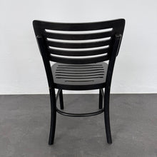 Laden Sie das Bild in den Galerie-Viewer, Top Design Classico Bistrostuhl - Holz Schwarz gebeizt