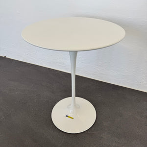 Arper Dizzie Lounge Tisch fixe Höhe von 520mm - 400mm rund - MDF Weiss