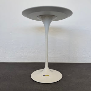 Arper Dizzie Lounge Tisch fixe Höhe von 520mm - 400mm rund - MDF Weiss