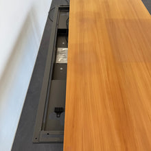 Laden Sie das Bild in den Galerie-Viewer, Lista Office Extend Sitz-Steh Schreibtisch elektrisch höhenverstellbar von 650 -1270 mm - 1800x900mm - Spanplatte Birnbaumfurnier