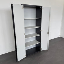 Laden Sie das Bild in den Galerie-Viewer, Elan Euroffice Flügeltür-Aktenschrank für 5 Ordner-Reihen 800mm breit - mit Schlüssel Spanplatte Anthrazit