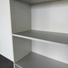 Laden Sie das Bild in den Galerie-Viewer, Denz D3 Ordner-Regal für 4 Ordner-Reihen 800mm breit MDF Weiss