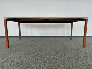 Lista Office Motion Schreibtisch mechanisch höhenverstellbar von 720-820mm - 1800x800mm - Spanplatte Eiche