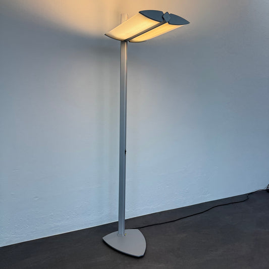 Top Design Ovalo Indirekt-/Direktleuchte Metall Chrom glanz