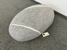 Laden Sie das Bild in den Galerie-Viewer, ficetimesone Pouf stONE No.5 Light Gray XM - Stoff - Grau gemustert