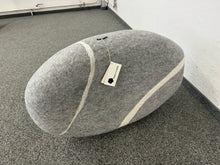 Laden Sie das Bild in den Galerie-Viewer, ficetimesone Pouf stONE No.5 Light Gray XM - Stoff - Grau gemustert