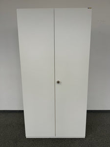 Zemp Classic Flügeltürschrank für 6 Ordner-Reihen 1000mm breit - ohne Schlüssel - Spanplatte - Weiss