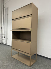 Laden Sie das Bild in den Galerie-Viewer, Lista Office LO Locker 1000mm breit - 1972mm hoch - mit Schlüssel - Metall Graubeige