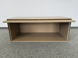 Lista Office LO Locker Modul 1000mm breit - 1900mm hoch - mit Schlüssel - Metall Graubeige