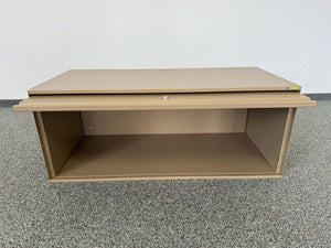 Lista Office LO Locker Modul 1000mm breit - 1900mm hoch - ohne Schlüssel - Metall Graubeige