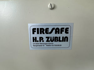 Züblin Fire Safe Tresor - Metall - Beige